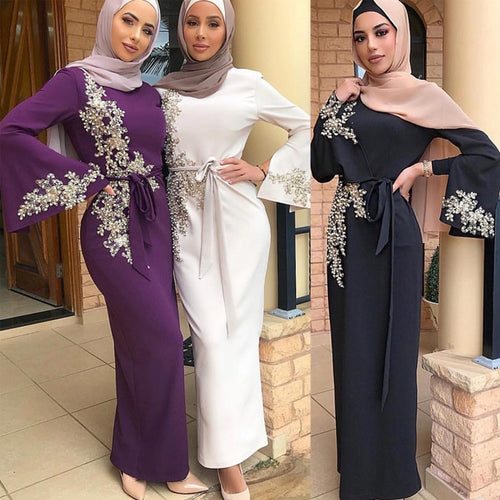 Abaya Dubai Muslim Hijab Dress Abayas For Women Moroccan Kaftan Caftan Turkish Dresses Prayer Islamic Clothing Robe Femme Oman