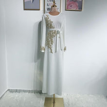 Load image into Gallery viewer, Abaya Dubai Muslim Hijab Dress Abayas For Women Moroccan Kaftan Caftan Turkish Dresses Prayer Islamic Clothing Robe Femme Oman