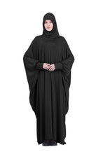 Load image into Gallery viewer, Muslim Women Full Cover Prayer Garment Hijab Long Maxi Dress Abaya Kaftan Robe Overhead Arab Middle East Maxi Gown Islam Clotes