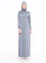 Load image into Gallery viewer, One Piece Hijab Dress Dubai Muslim Women Soild Hedded Prayer Khimar Jilbab Islam Abaya Ramadan Full Cover Worship Service Turkey