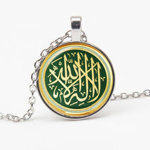 Load image into Gallery viewer, NEW! Gold Silver God Ala Ramadan Gift Necklace Women Men Jewelry Middle East Muslim Islamic Arab Ahmed Pendant Gift Choke Hot