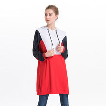 Load image into Gallery viewer, New Islamic Dress Sweatshirt Muslim Tracksuit Top Sports Wear For Women Gym Run Trainning Sweaters Sleeves Hooded Coat Hoodie