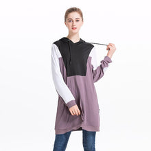 Load image into Gallery viewer, New Islamic Dress Sweatshirt Muslim Tracksuit Top Sports Wear For Women Gym Run Trainning Sweaters Sleeves Hooded Coat Hoodie