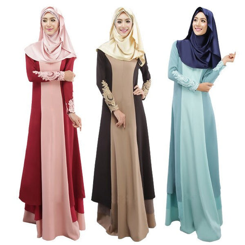 Abaya Turkish Women Clothing Muslim Dress Islamic Abaya Jilbab Musulmane Vestidos Longos Hijab Clothing Dubai Kaftan Longo Giyim