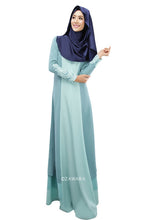 Load image into Gallery viewer, Abaya Turkish Women Clothing Muslim Dress Islamic Abaya Jilbab Musulmane Vestidos Longos Hijab Clothing Dubai Kaftan Longo Giyim
