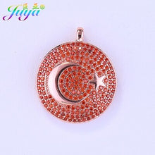 Load image into Gallery viewer, Aliexpress Dropshipping Turkish Crescent Walking Moon Suspension Pendant Sweater Necklace For Thanksgiving Day Christmas Gift