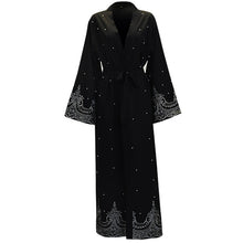 Load image into Gallery viewer, Ramadan Abayas For Women Muslim Hijab Dress Caftan Kimono Cardigan Abaya Kaftan Dubai Qatar UAE Oman Robe Femme Islamic Clothing